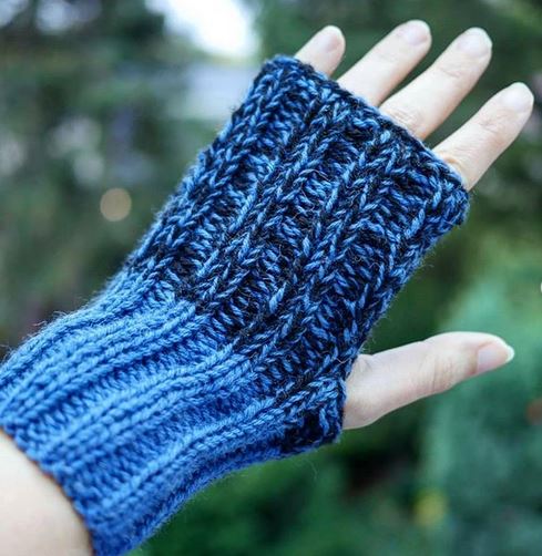 Handstulpe ohne Keil