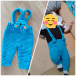 Gehäkelte Babyhose